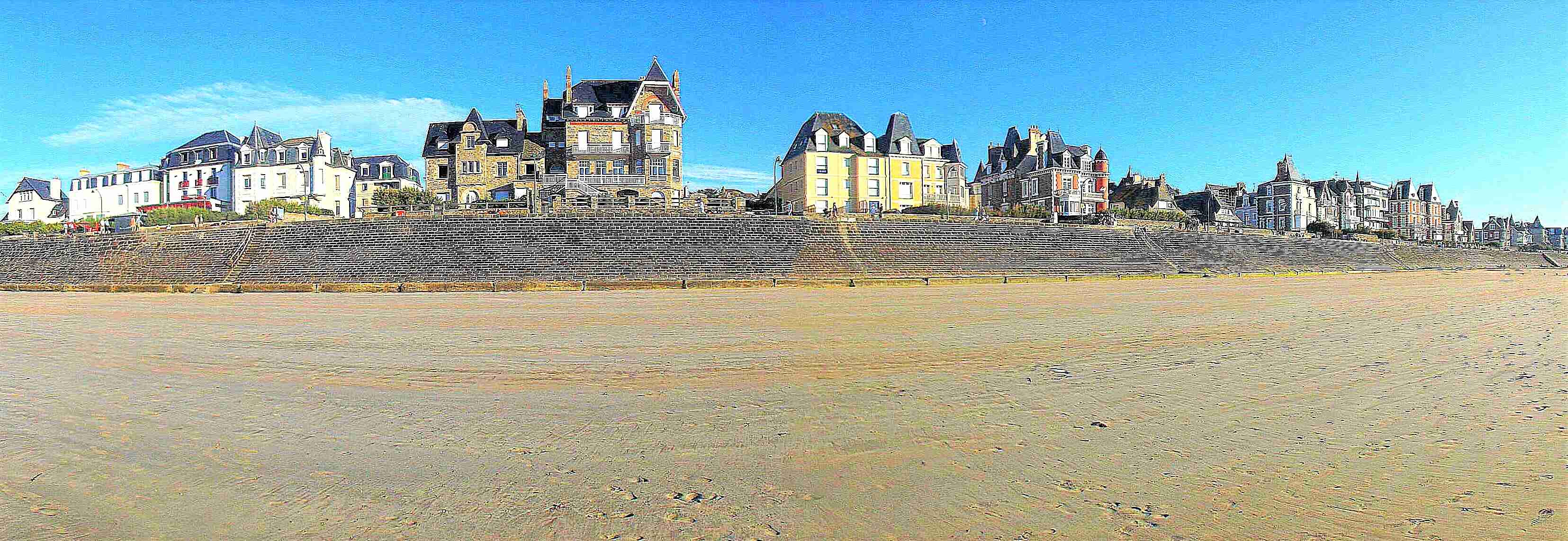 Saint-Malo beach 
