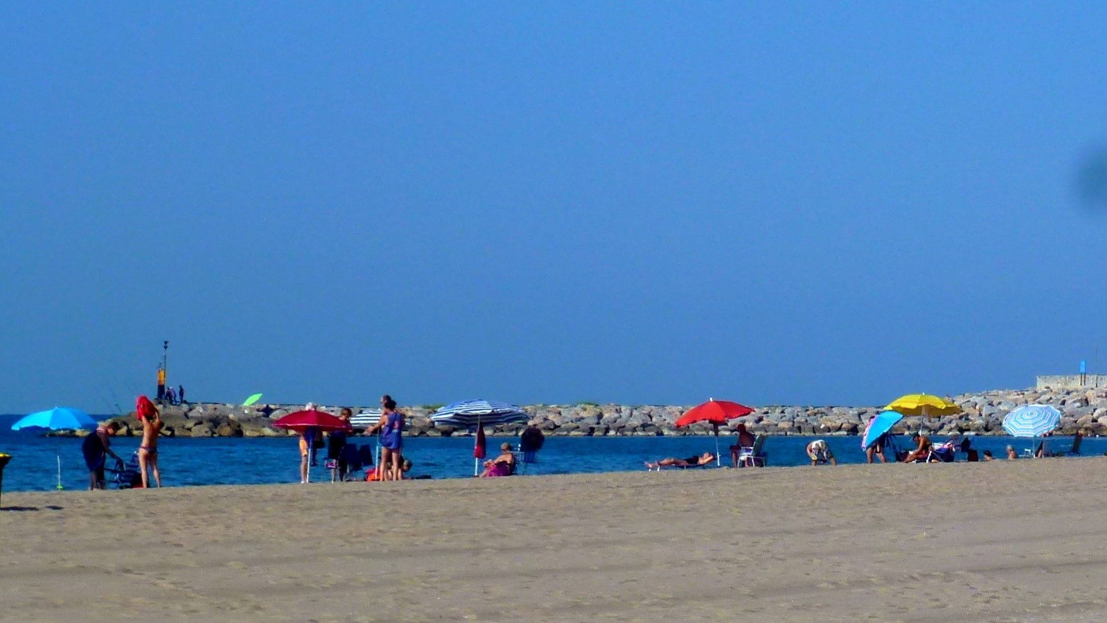 Castelldefels beach, Spain.