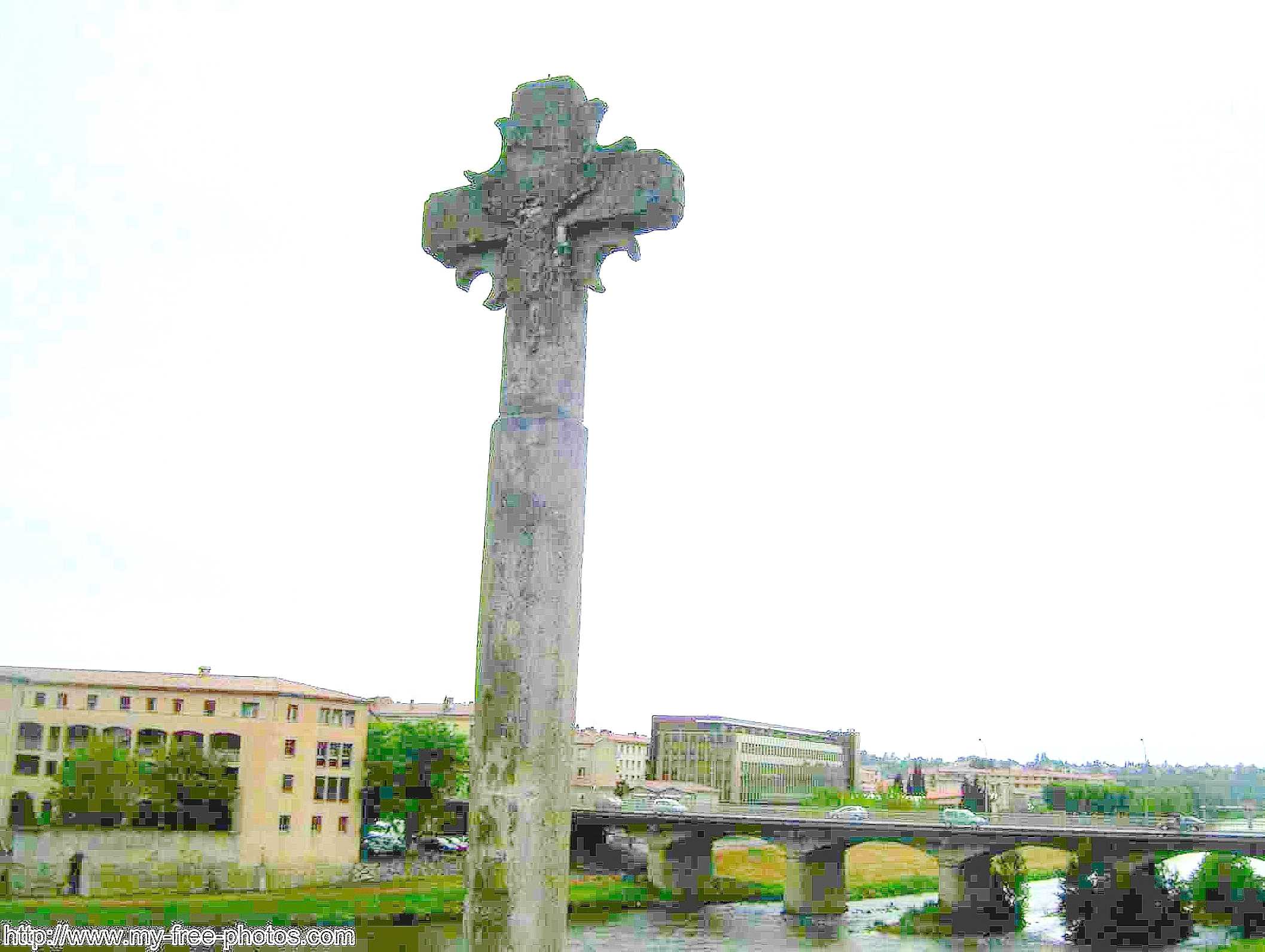 The Cross of Carcassonne, France