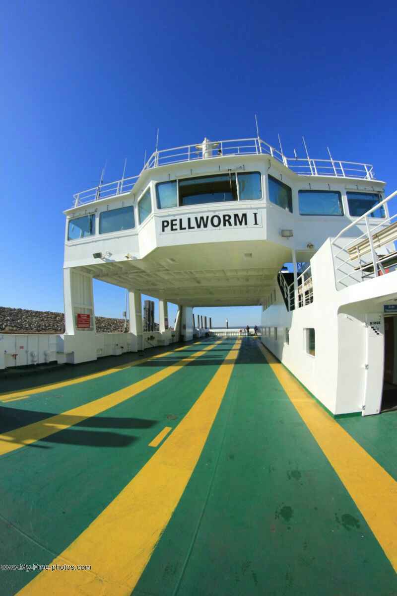 top deck,ferry