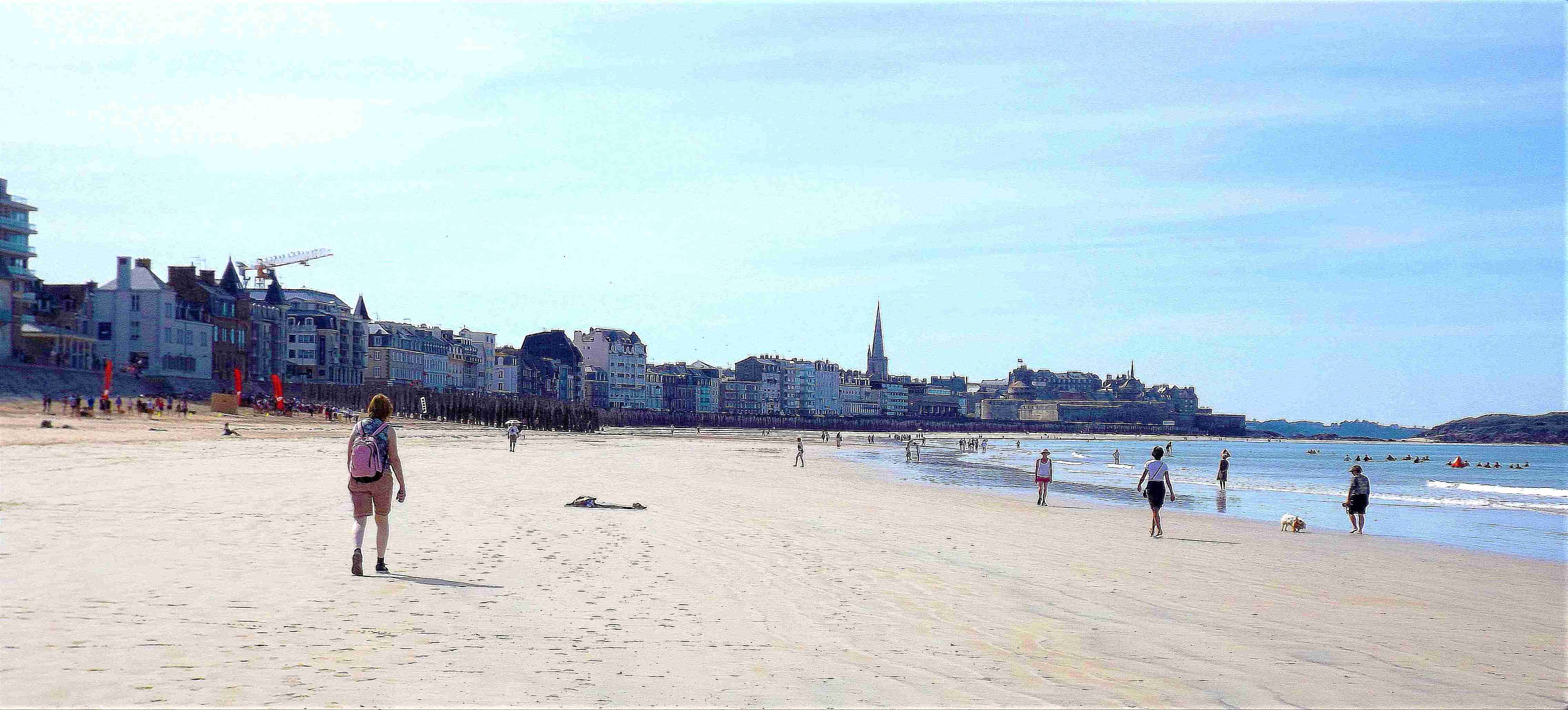 Saint-Malo beach 