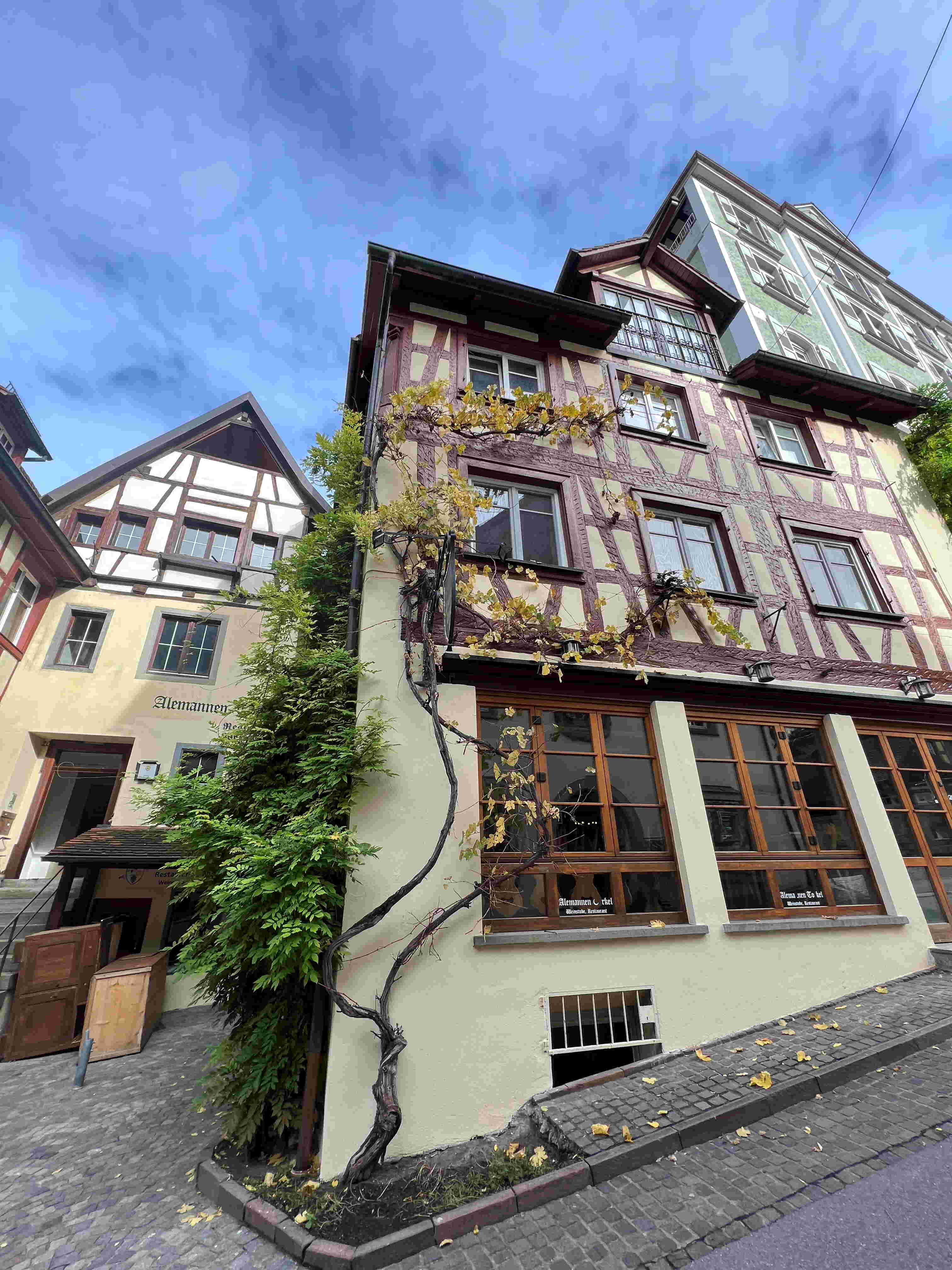 Meersburg colorful houses