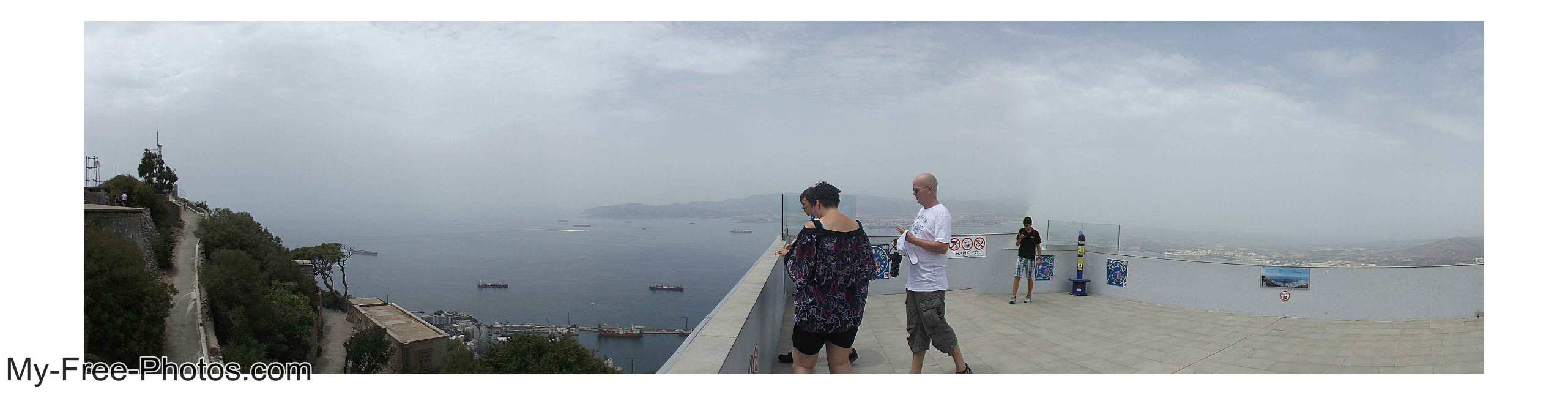  panorama of gibraltar