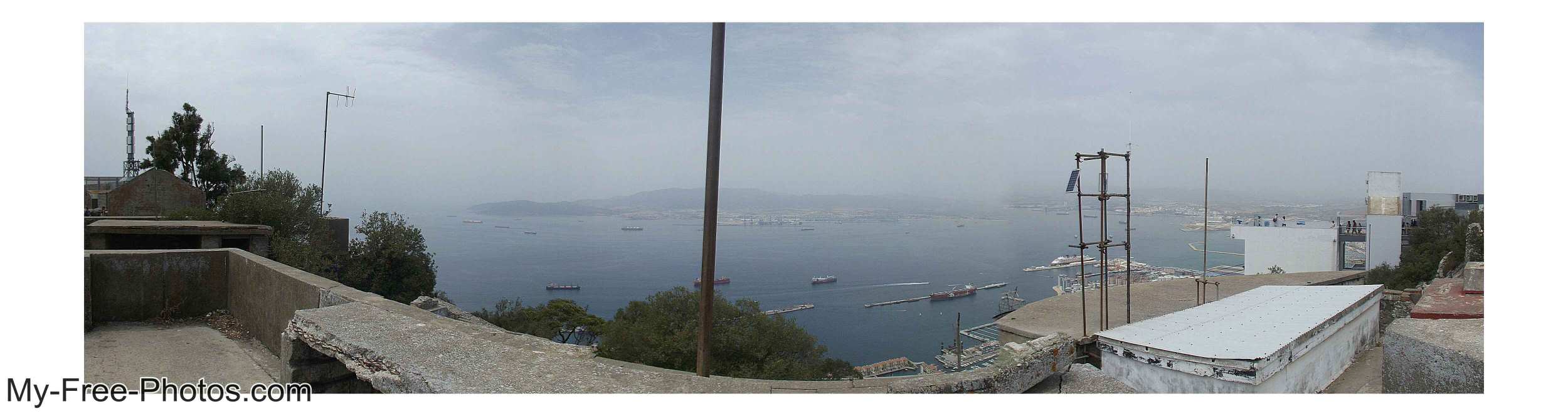  panorama of gibraltar