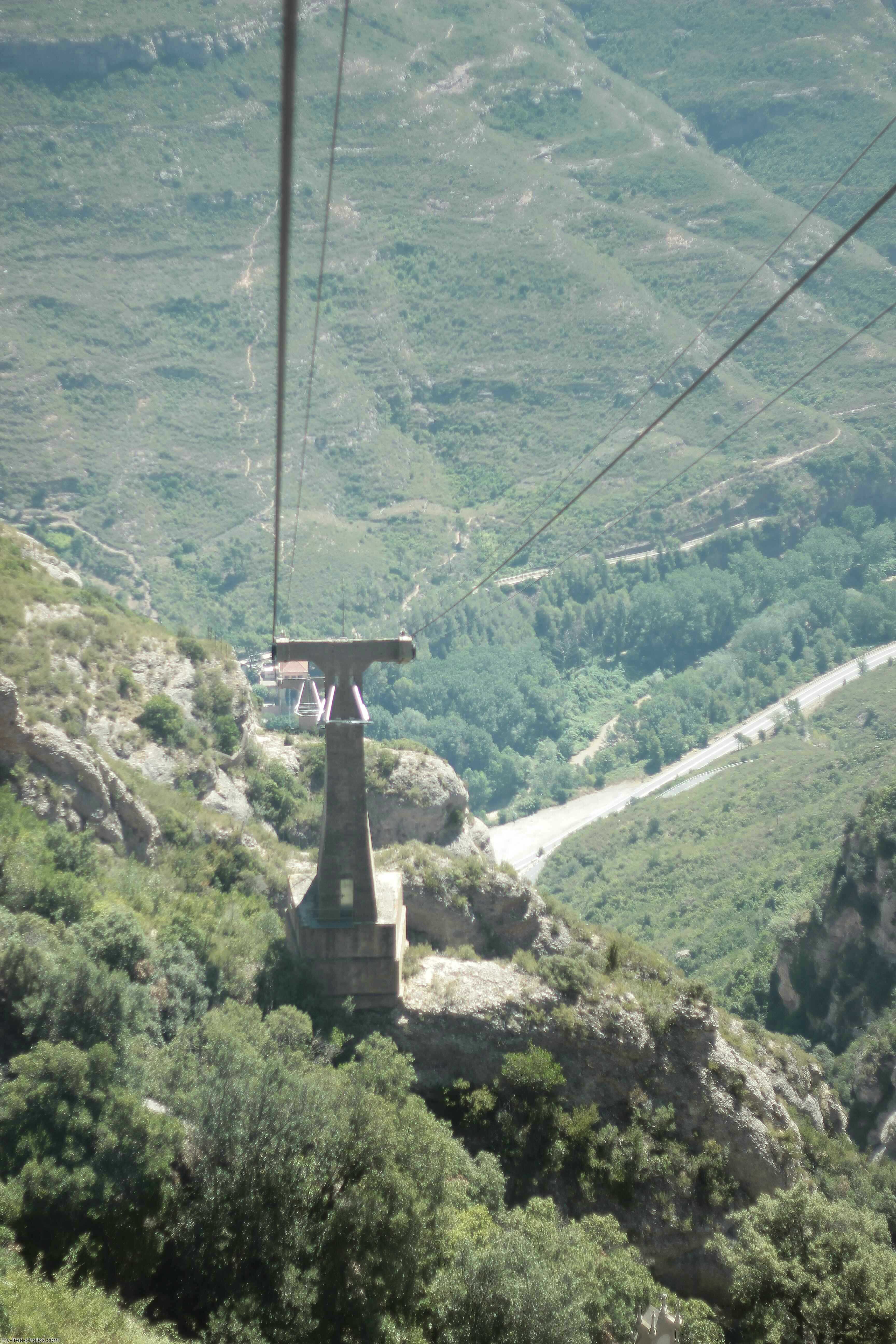 Montserrat, Spain, cable car