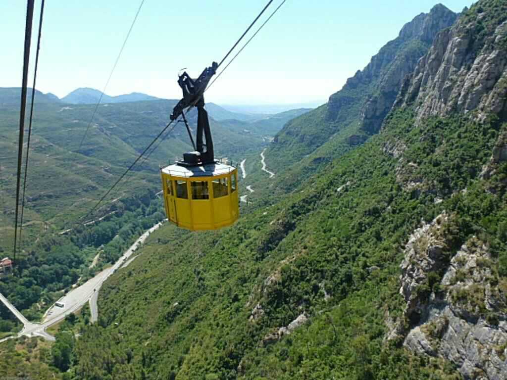 Montserrat, Spain, cable car