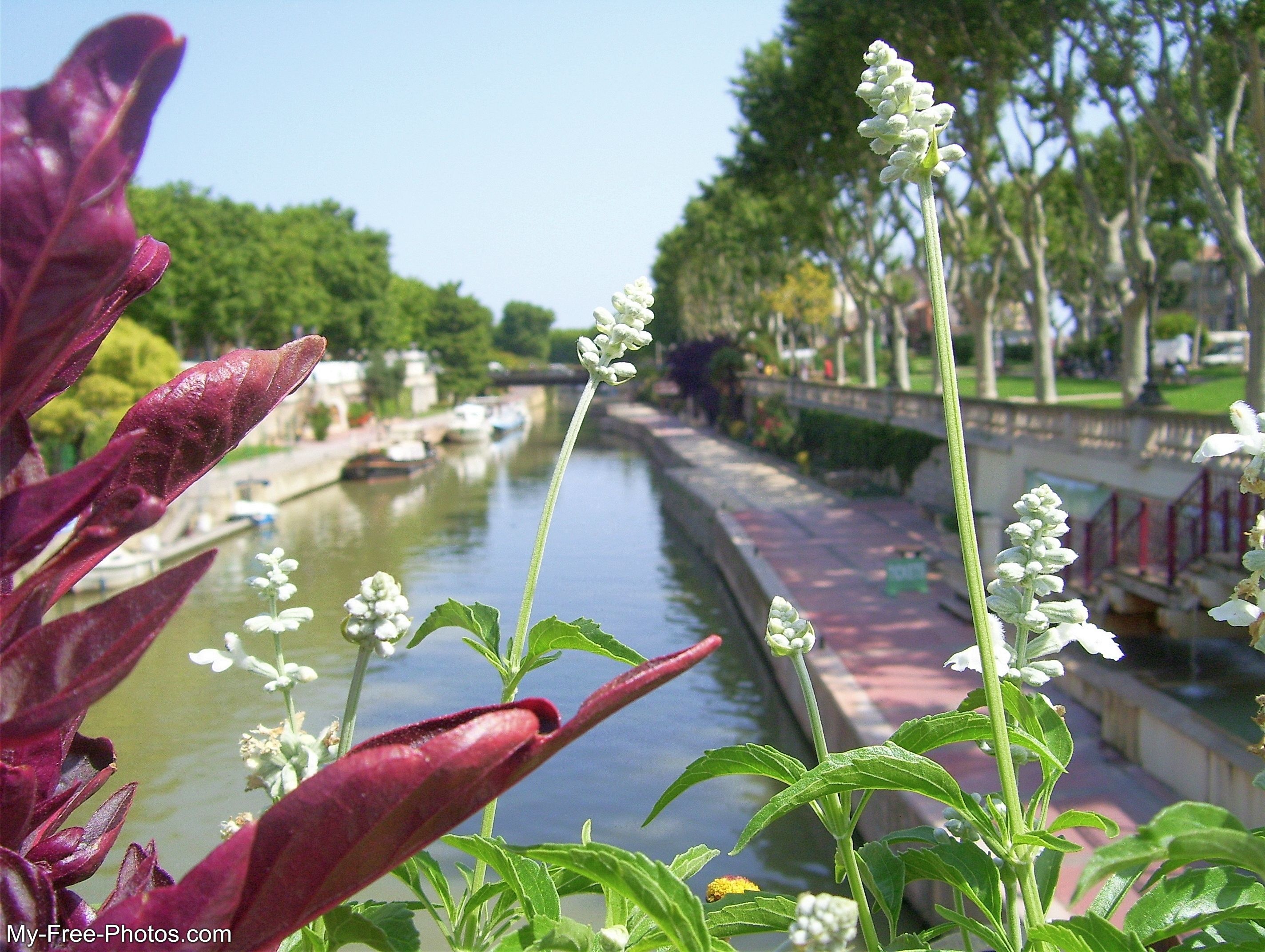 Canal de la Robine Narbonne, France