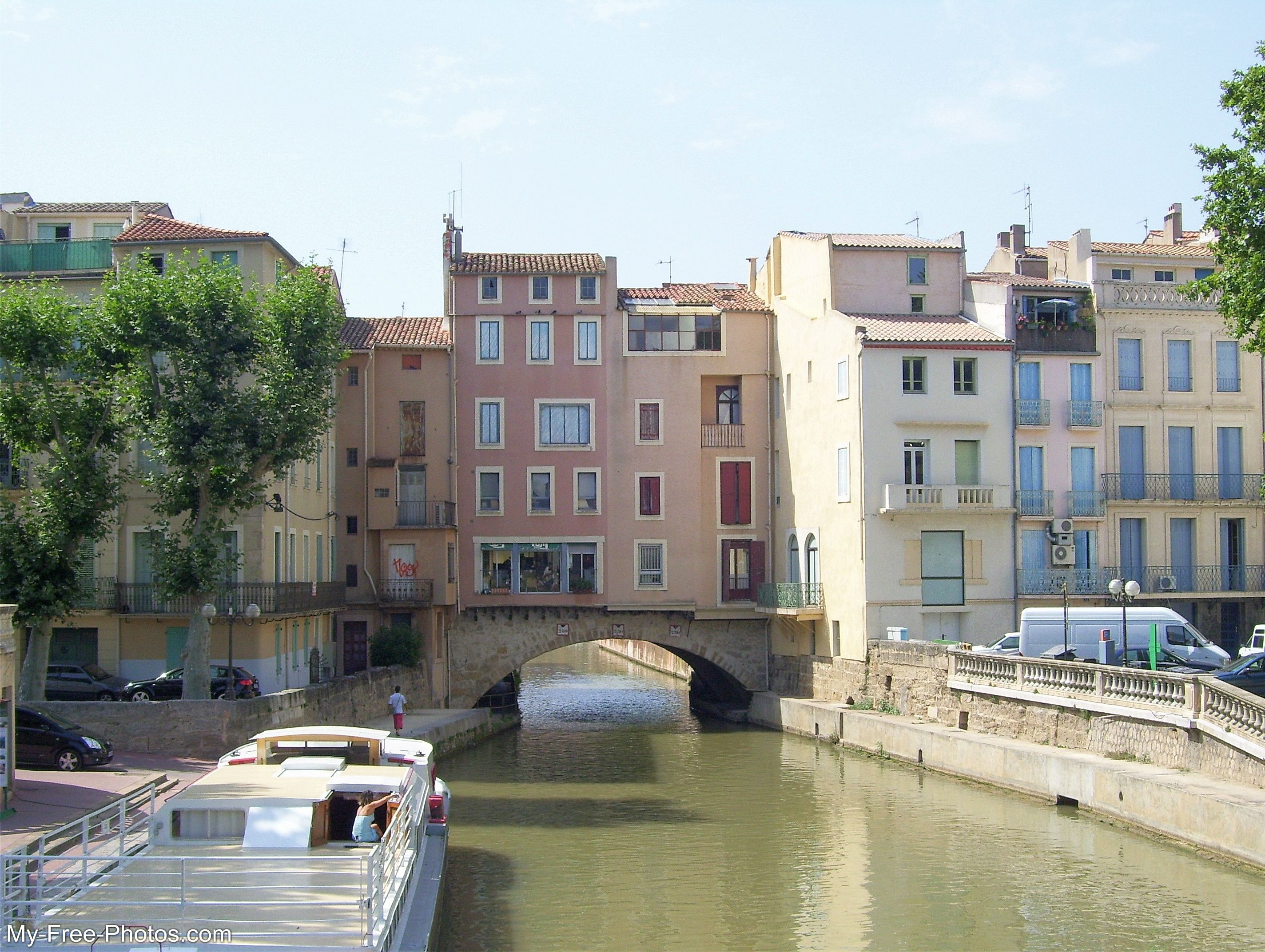 Canal de la Robine Narbonne, France