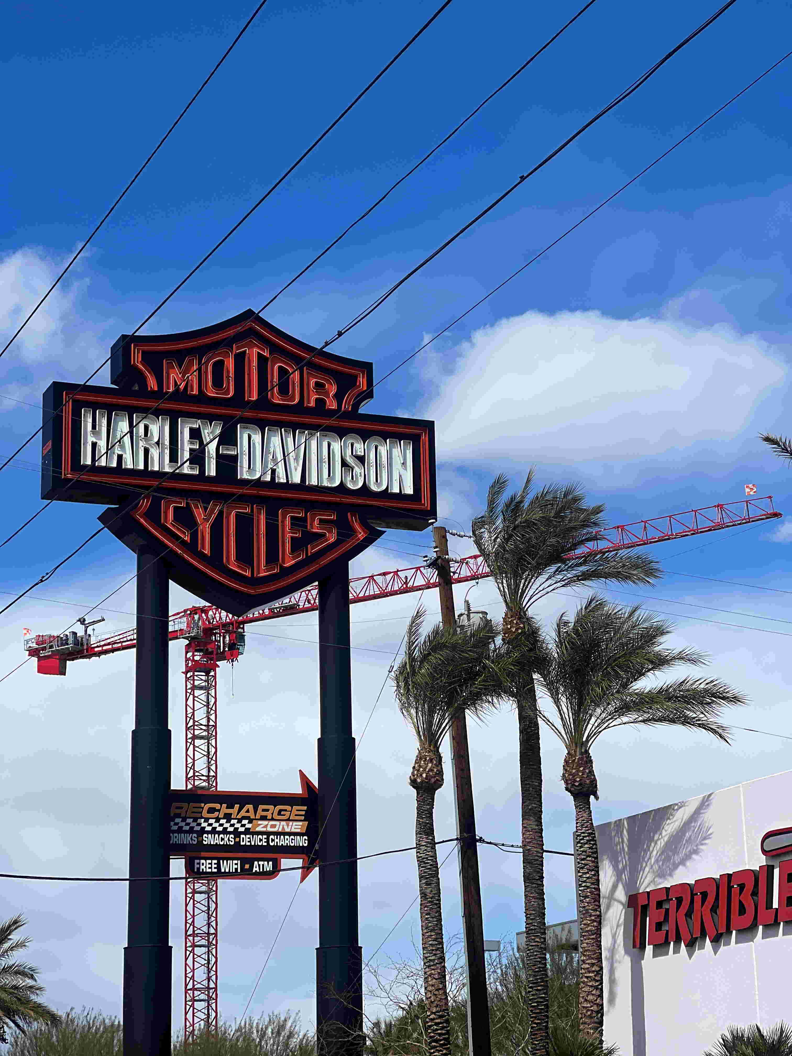  Las Vegas Harley-Davidson Sign 
